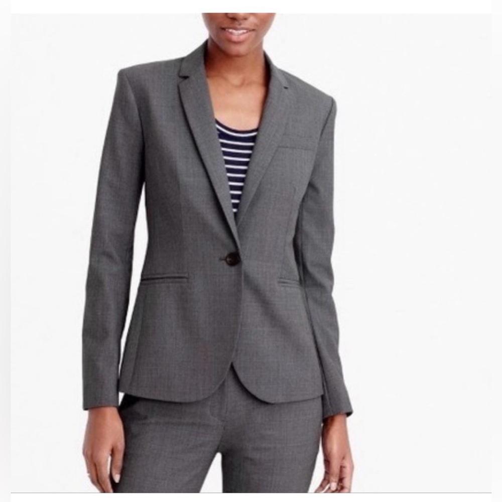 DONATED  J. Crew Blazer Super 120's Wool
